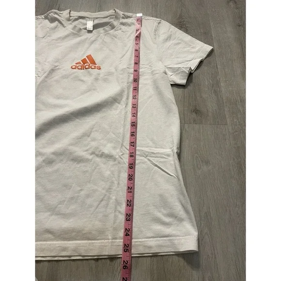 Adidas Mens Basketball STRIPE CREW Short Sleeve Graphic T Shirt Sz M Rare NBA - Picture 5 of 7